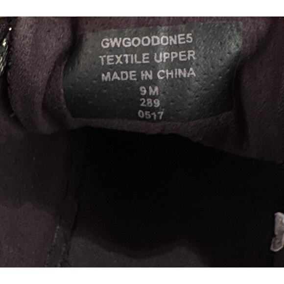 Guess Goodone5 Floral Shoes Size 9 Black Tennis Shoe Bloomcore Coquette Sneakers - Picture 10 of 11